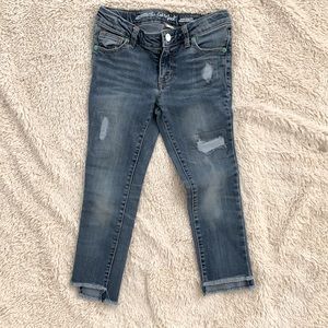 Cat & Jack frayed bottom jeans size 8